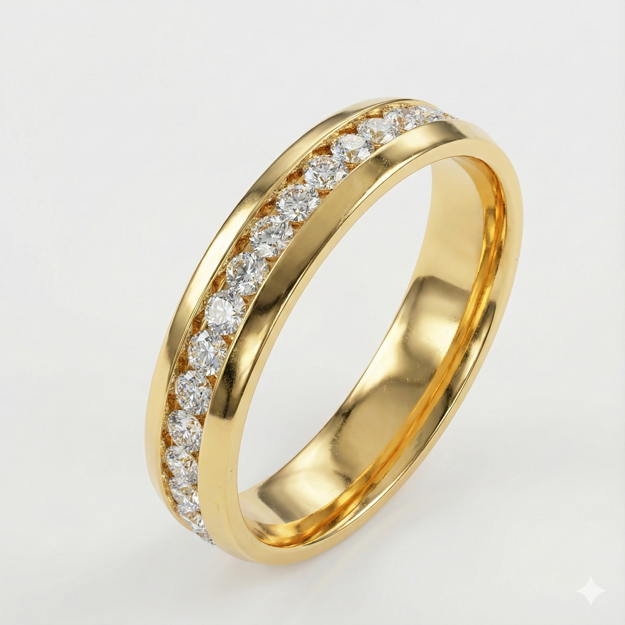 ENQVI | Crystal Band Ring