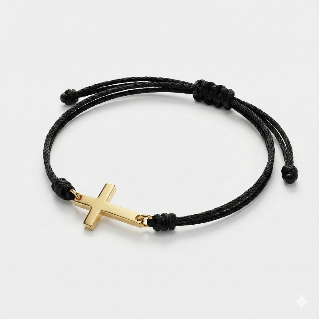 ENQVI | Cross Cord Bracelet