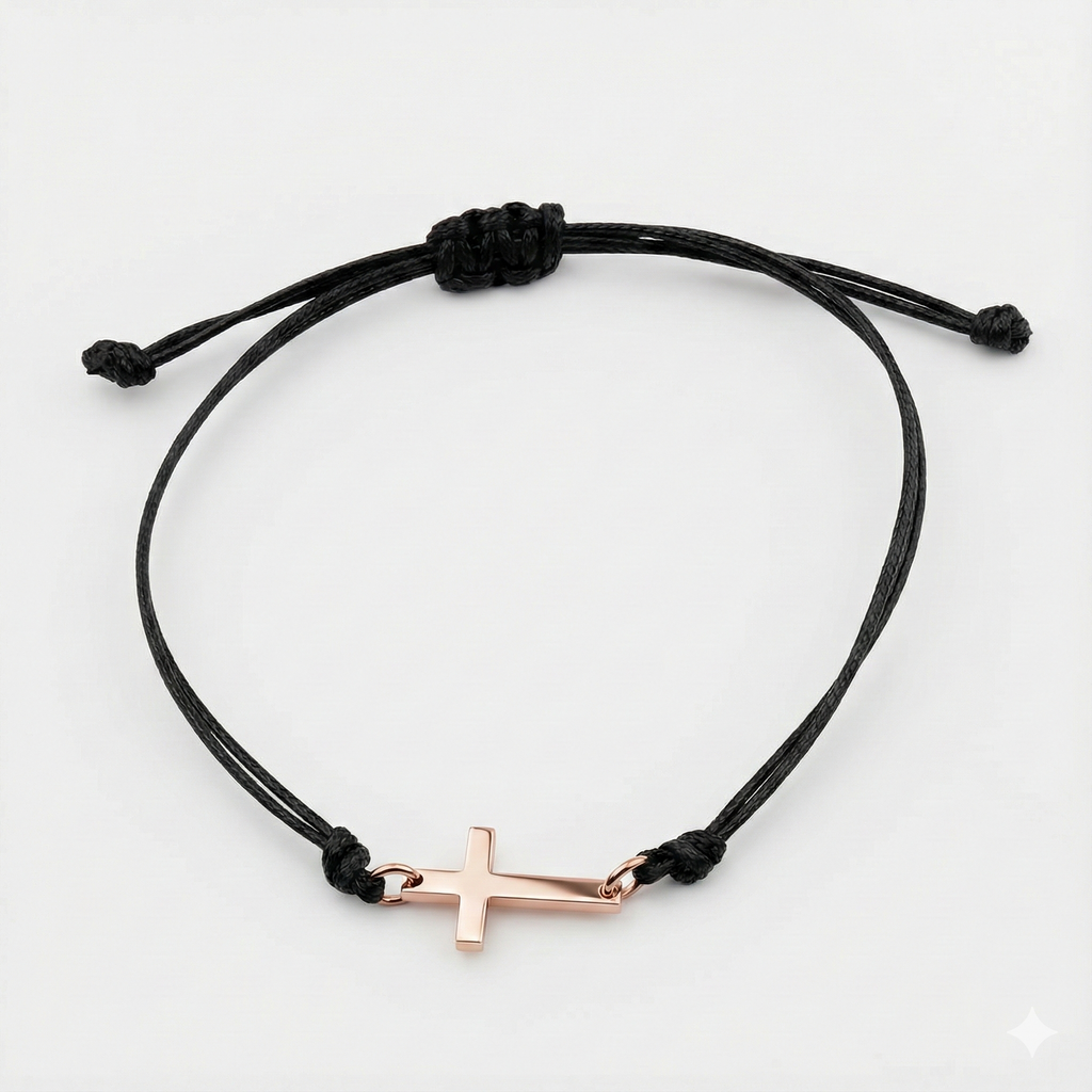 ENQVI | Cross Cord Bracelet