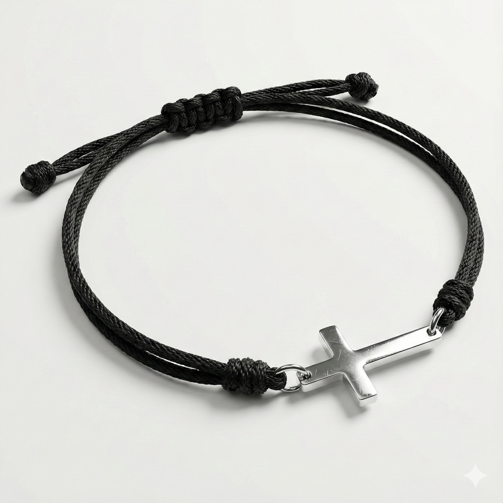 ENQVI | Cross Cord Bracelet