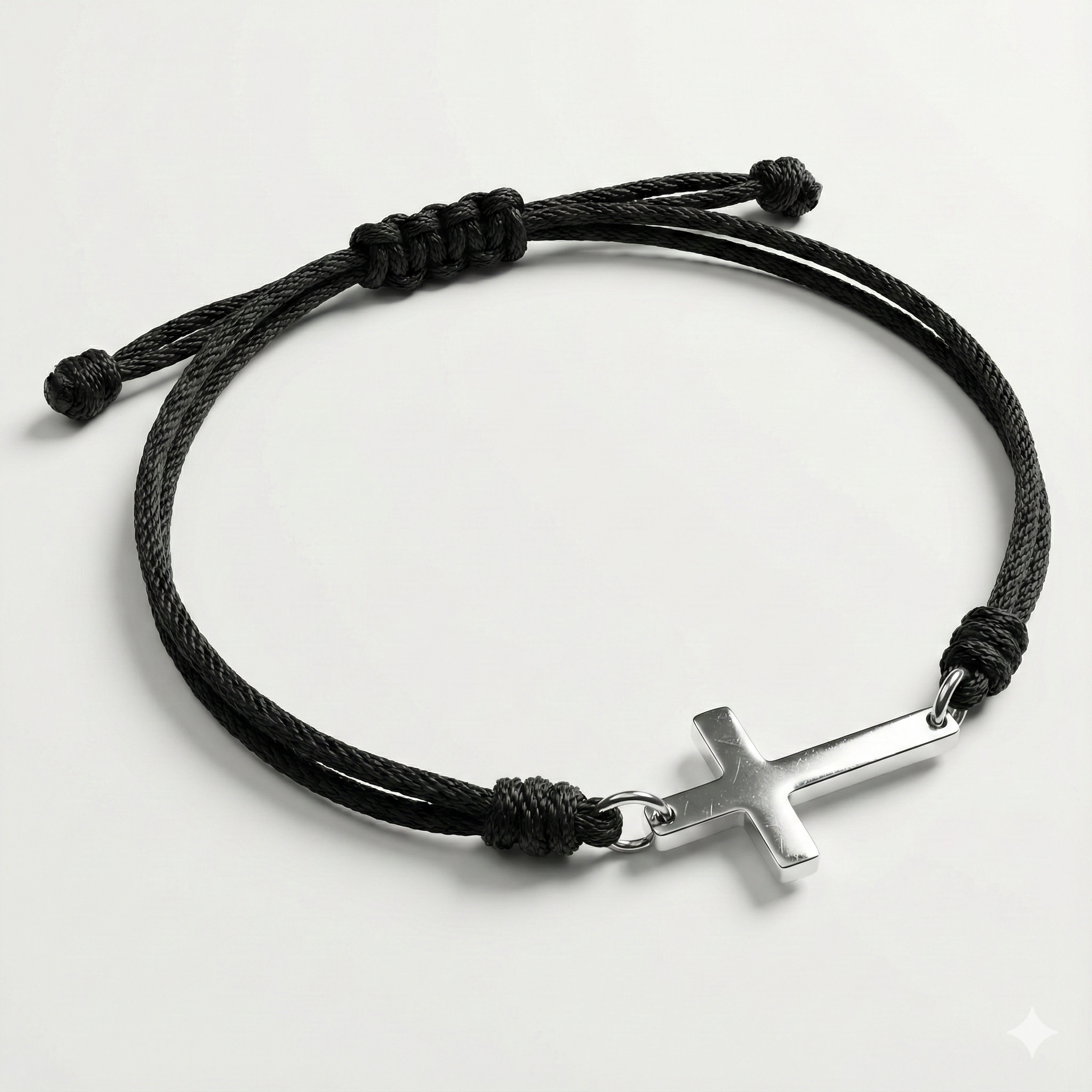 ENQVI | Cross Cord Bracelet