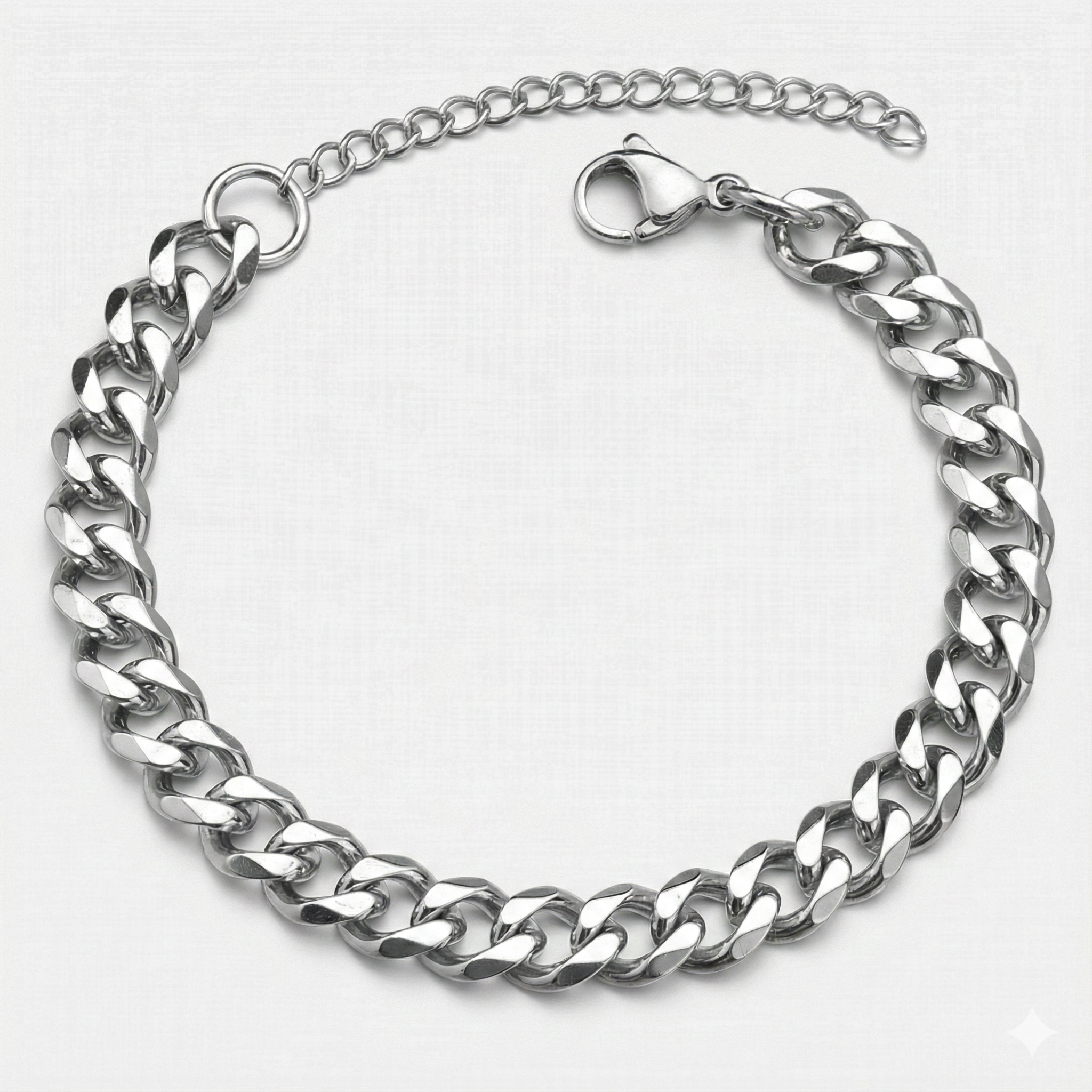 ENQVI | Classic Curb Chain Bracelet