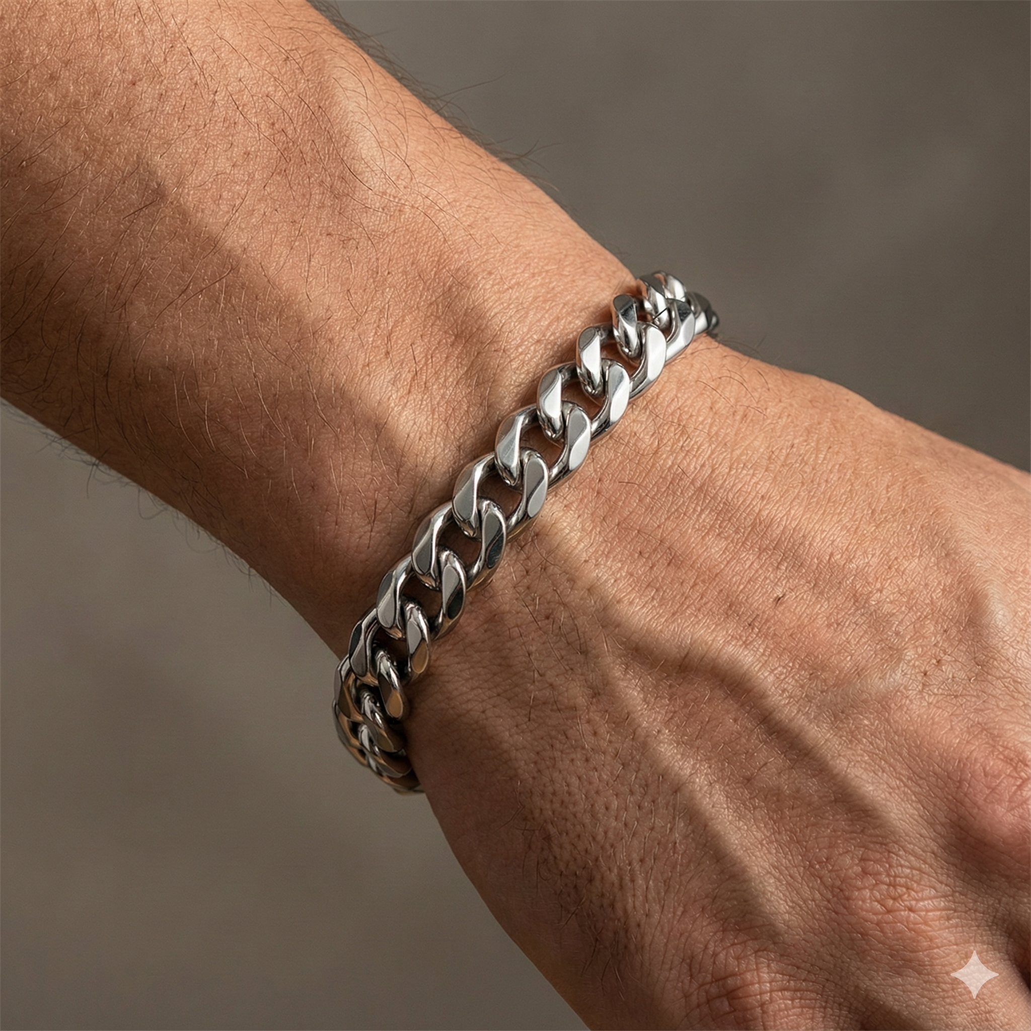ENQVI | Classic Curb Chain Bracelet